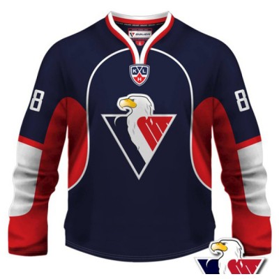 Slovan Bratislava KHL Hockey Jersey Dark
