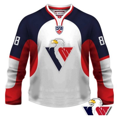Slovan Bratislava KHL Hockey Jersey Light