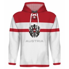 Team Austria Hooded Sweatshirt Light 4