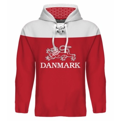 Team Denmark Hooded Sweatshirt Dark 2