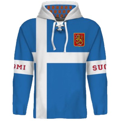 Team Finland Hooded Sweatshirt Dark 2