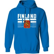 Team Finland Hooded Sweatshirt Dark 1