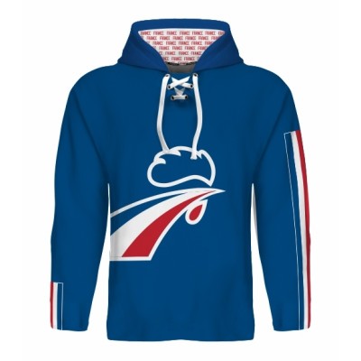 Team France Hooded Sweatshirt Dark 2