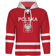 Team Poland Polska Hooded Sweatshirt Dark 1