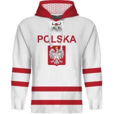 Team Poland Polska Hooded Sweatshirt LIght 1