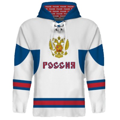Team Russia Hooded Sweatshirt Light 2