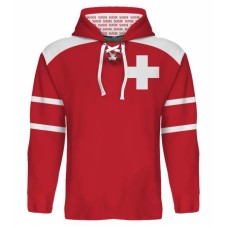 Team Switzerland Hooded Sweatshirt Dark 4