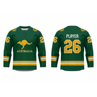 Team Australia Hockey Jersey Dark