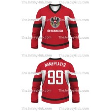 Team Austria Hockey Jersey Dark
