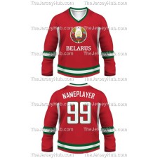 Team Belarus Hockey Jersey Dark