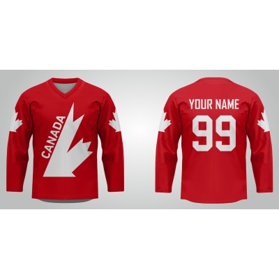 Team Canada 1984 Hockey Jersey Dark