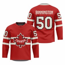 Team Canada 2025 Hockey Jersey Dark