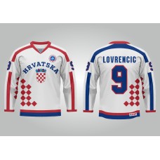Team Croatia Hockey Jersey Light