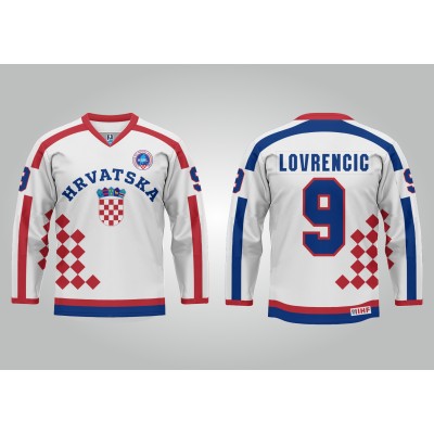 Team Croatia Hockey Jersey Light