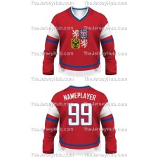 Team Czech Republic Hockey Jersey Dark