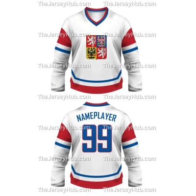 Team Czech Republic Hockey Jersey Light