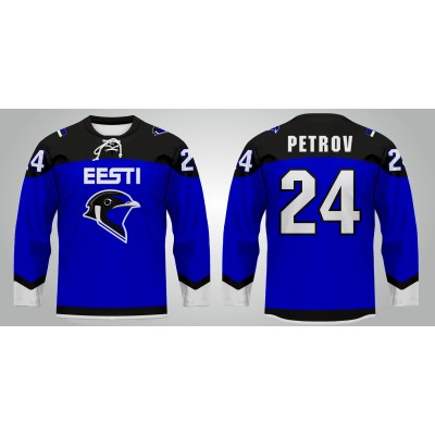 Team Estonia Hockey Jersey Dark
