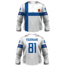 Team Finland 2014 Hockey Jersey Light