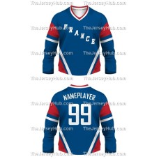 Team France Hockey Jersey Dark