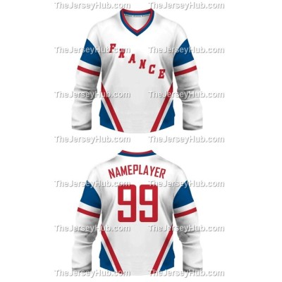 Team France Hockey Jersey Light