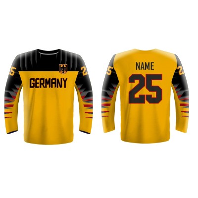Team Germany 2019 Hockey Jersey Dark