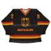 Leon Draisaitl Team Germany Hockey Jersey Dark