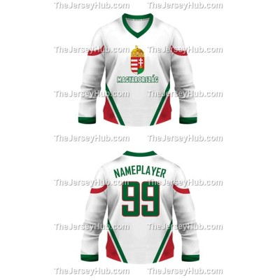 Team Hungary Hockey Jersey Light