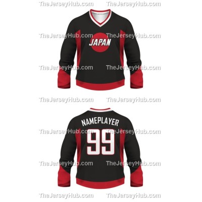 Team Japan Hockey Jersey Dark