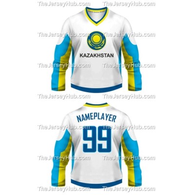Team Kazakhstan Hockey Jersey Light