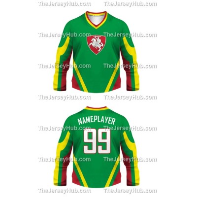 Team Lithuania Hockey Jersey Dark