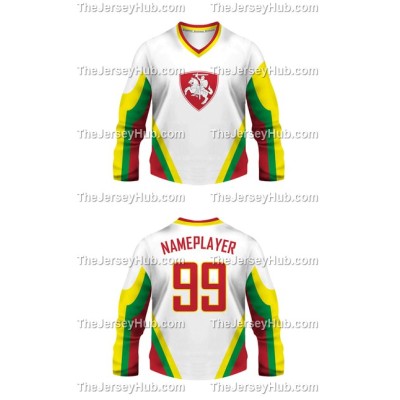 Team Lithuania Hockey Jersey Light