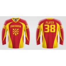 Team Macedonia Hockey Jersey Dark