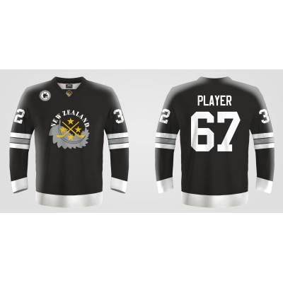 Team New Zealand Hockey Jersey Dark