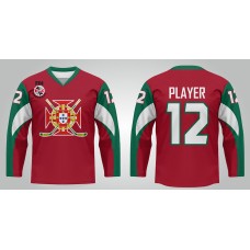Team Portugal Hockey Jersey Dark