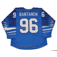 Team Finland Mikko Rantanen Hockey Jersey Dark