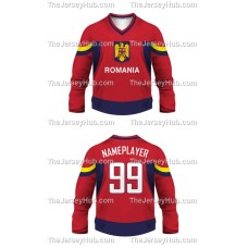Team Romania Hockey Jersey Dark