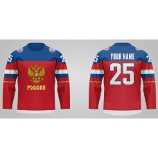 Team Russia 2014 Hockey Jersey Dark