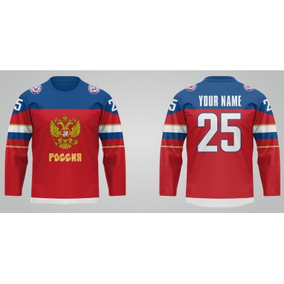 Team Russia 2014 Hockey Jersey Dark