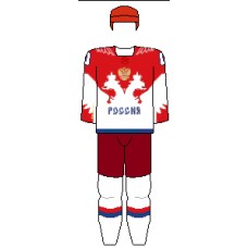 Team Russia 2014 Hockey Jersey Light