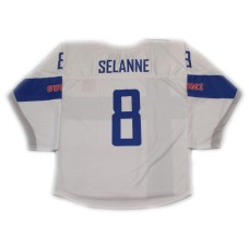 Team Finland 2014 Hockey Jersey Teemu Selanne Light