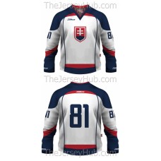 Team Slovakia 2012-13 Hockey Jersey Light