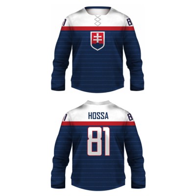 Team Slovakia 2014 Hockey Jersey Dark