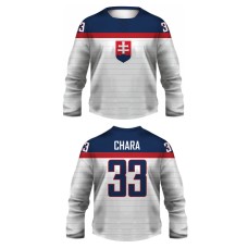 Team Slovakia 2014 Hockey Jersey Light