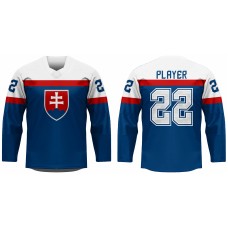Team Slovakia 2022 Hockey Jersey Dark