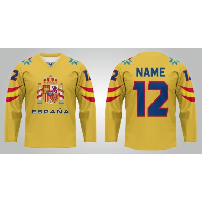 Team Spain Hockey Jersey Light