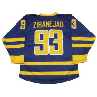 Team Sweden Hockey Jersey Mika Zibanejad Dark Team Sweden Hockey Jersey Mika Zibanejad Dark