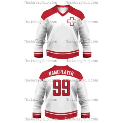Team Switzerland Hockey Jersey Light