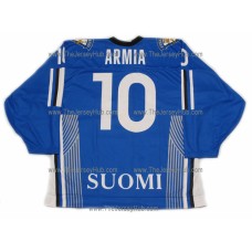 Team Finland Hockey Jersey Joel Armia Dark