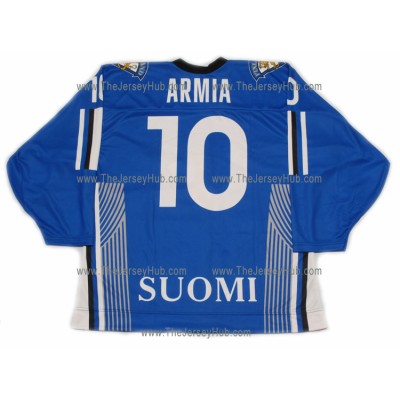 Team Finland Hockey Jersey Joel Armia Dark