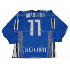 Team Finland Hockey Jersey Markus Granlund Dark